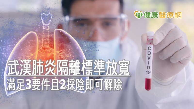 新冠肺炎隔離標準放寬　滿足3要件且2採陰即可解除_Thermage FLX